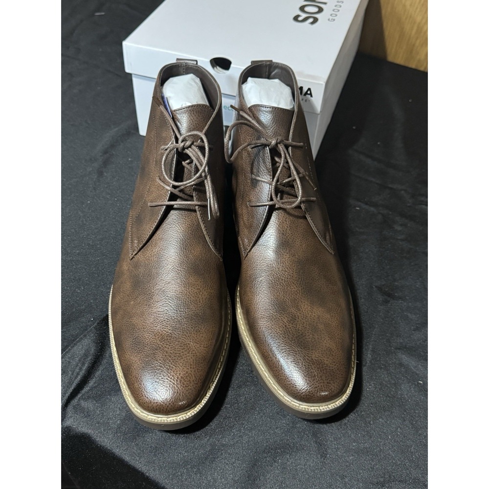 NEW‎ Somona Men's Size 13 Dark Brown Ledge Dress Shoe - Picture 3 of 5
